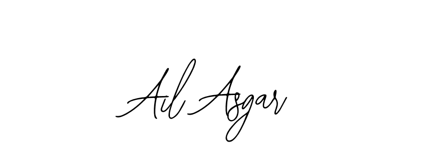 Best and Professional Signature Style for Ail Asgar. Bearetta-2O07w Best Signature Style Collection. Ail Asgar signature style 12 images and pictures png