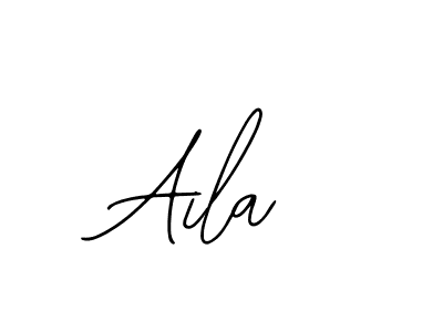 Also we have Aila name is the best signature style. Create professional handwritten signature collection using Bearetta-2O07w autograph style. Aila signature style 12 images and pictures png