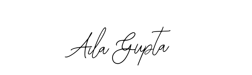 How to make Aila Gupta signature? Bearetta-2O07w is a professional autograph style. Create handwritten signature for Aila Gupta name. Aila Gupta signature style 12 images and pictures png