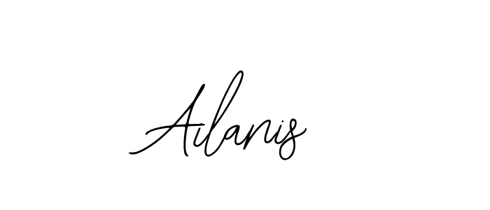 How to make Ailanis signature? Bearetta-2O07w is a professional autograph style. Create handwritten signature for Ailanis name. Ailanis signature style 12 images and pictures png