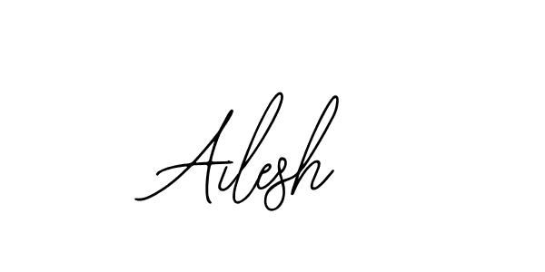 Design your own signature with our free online signature maker. With this signature software, you can create a handwritten (Bearetta-2O07w) signature for name Ailesh. Ailesh signature style 12 images and pictures png