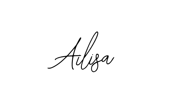 How to make Ailisa signature? Bearetta-2O07w is a professional autograph style. Create handwritten signature for Ailisa name. Ailisa signature style 12 images and pictures png