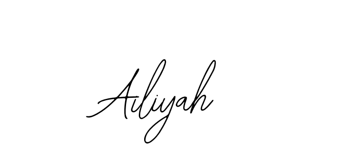 The best way (Bearetta-2O07w) to make a short signature is to pick only two or three words in your name. The name Ailiyah include a total of six letters. For converting this name. Ailiyah signature style 12 images and pictures png