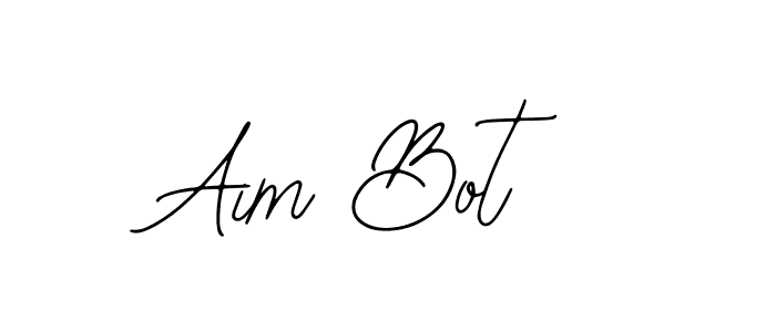 Once you've used our free online signature maker to create your best signature Bearetta-2O07w style, it's time to enjoy all of the benefits that Aim Bot name signing documents. Aim Bot signature style 12 images and pictures png