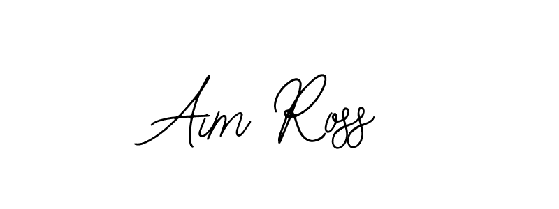 Design your own signature with our free online signature maker. With this signature software, you can create a handwritten (Bearetta-2O07w) signature for name Aim Ross. Aim Ross signature style 12 images and pictures png