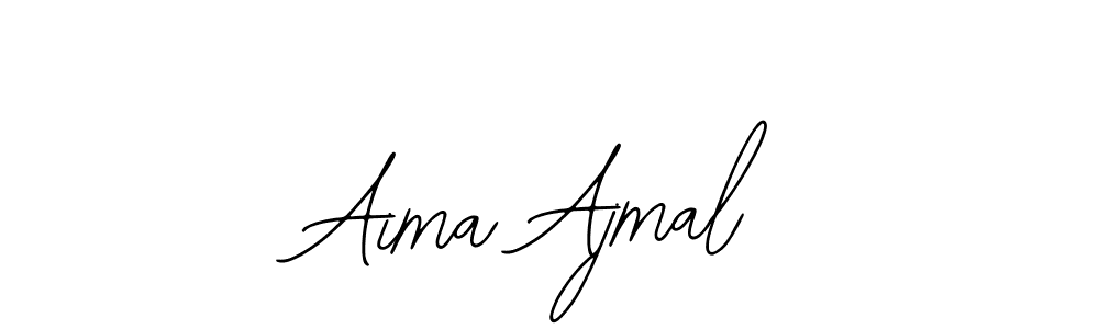 Make a beautiful signature design for name Aima Ajmal. Use this online signature maker to create a handwritten signature for free. Aima Ajmal signature style 12 images and pictures png
