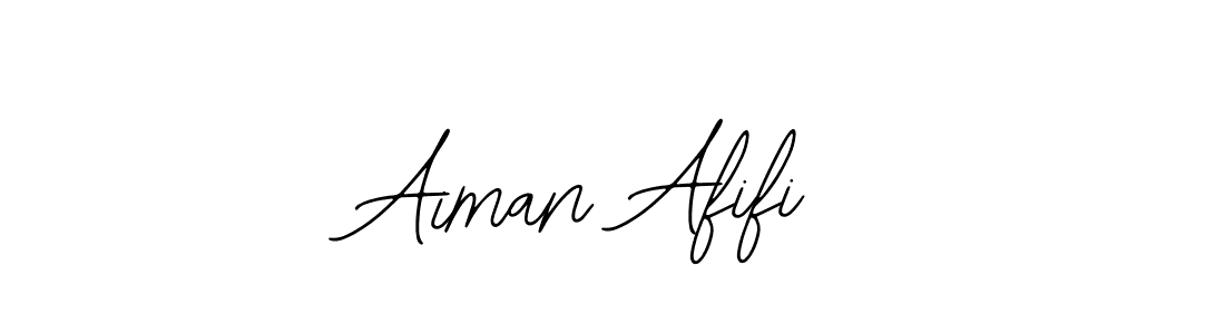 Aiman Afifi stylish signature style. Best Handwritten Sign (Bearetta-2O07w) for my name. Handwritten Signature Collection Ideas for my name Aiman Afifi. Aiman Afifi signature style 12 images and pictures png