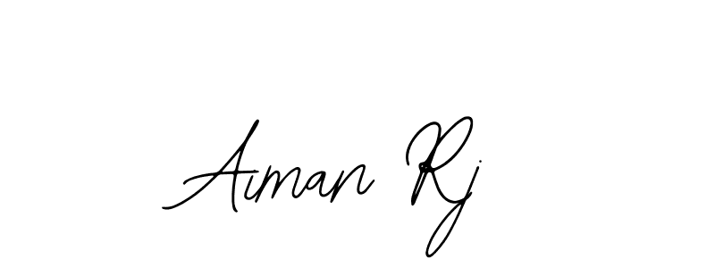 You can use this online signature creator to create a handwritten signature for the name Aiman Rj. This is the best online autograph maker. Aiman Rj signature style 12 images and pictures png