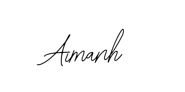 How to Draw Aimanh signature style? Bearetta-2O07w is a latest design signature styles for name Aimanh. Aimanh signature style 12 images and pictures png