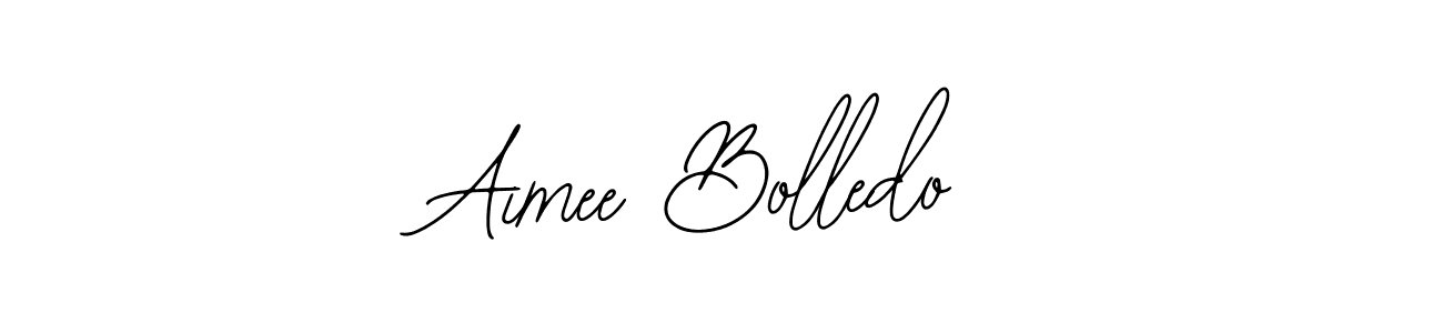 You should practise on your own different ways (Bearetta-2O07w) to write your name (Aimee Bolledo) in signature. don't let someone else do it for you. Aimee Bolledo signature style 12 images and pictures png