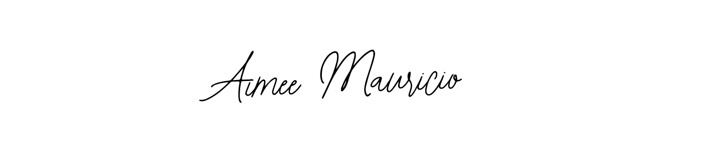 Make a beautiful signature design for name Aimee Mauricio. With this signature (Bearetta-2O07w) style, you can create a handwritten signature for free. Aimee Mauricio signature style 12 images and pictures png