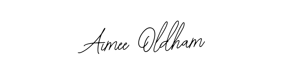 The best way (Bearetta-2O07w) to make a short signature is to pick only two or three words in your name. The name Aimee Oldham include a total of six letters. For converting this name. Aimee Oldham signature style 12 images and pictures png