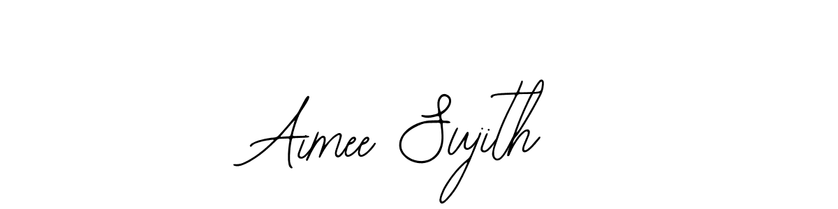 Also You can easily find your signature by using the search form. We will create Aimee Sujith name handwritten signature images for you free of cost using Bearetta-2O07w sign style. Aimee Sujith signature style 12 images and pictures png