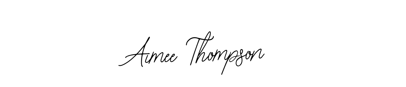 You should practise on your own different ways (Bearetta-2O07w) to write your name (Aimee Thompson) in signature. don't let someone else do it for you. Aimee Thompson signature style 12 images and pictures png