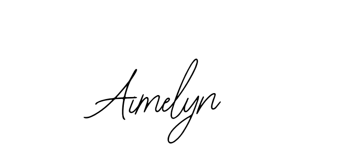 Make a beautiful signature design for name Aimelyn. With this signature (Bearetta-2O07w) style, you can create a handwritten signature for free. Aimelyn signature style 12 images and pictures png