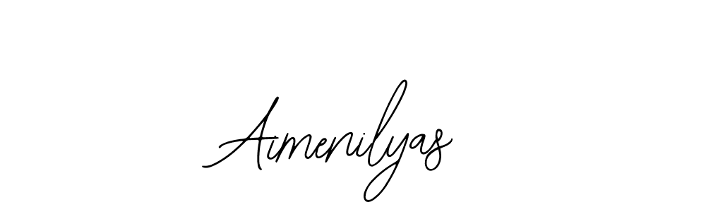 Here are the top 10 professional signature styles for the name Aimenilyas. These are the best autograph styles you can use for your name. Aimenilyas signature style 12 images and pictures png