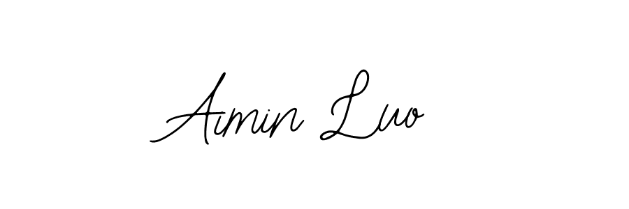 How to Draw Aimin Luo signature style? Bearetta-2O07w is a latest design signature styles for name Aimin Luo. Aimin Luo signature style 12 images and pictures png