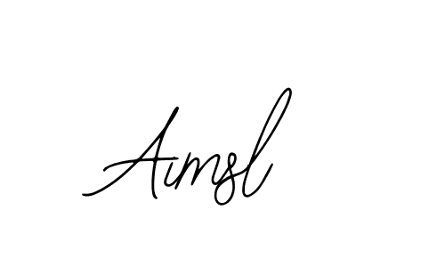 You can use this online signature creator to create a handwritten signature for the name Aimsl. This is the best online autograph maker. Aimsl signature style 12 images and pictures png