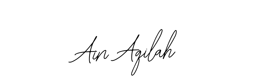 You can use this online signature creator to create a handwritten signature for the name Ain Aqilah. This is the best online autograph maker. Ain Aqilah signature style 12 images and pictures png