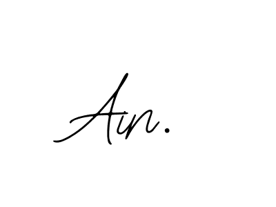Check out images of Autograph of Ain. name. Actor Ain. Signature Style. Bearetta-2O07w is a professional sign style online. Ain. signature style 12 images and pictures png