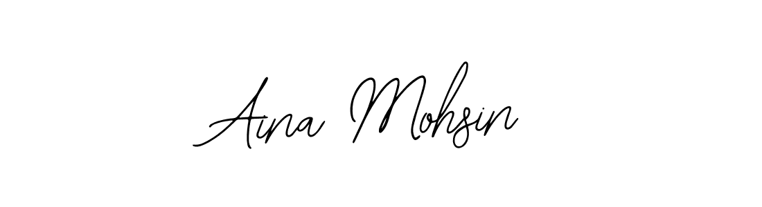 It looks lik you need a new signature style for name Aina Mohsin. Design unique handwritten (Bearetta-2O07w) signature with our free signature maker in just a few clicks. Aina Mohsin signature style 12 images and pictures png