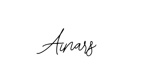 Create a beautiful signature design for name Ainars. With this signature (Bearetta-2O07w) fonts, you can make a handwritten signature for free. Ainars signature style 12 images and pictures png