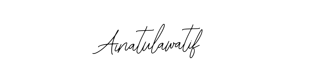 Make a beautiful signature design for name Ainatulawatif. Use this online signature maker to create a handwritten signature for free. Ainatulawatif signature style 12 images and pictures png