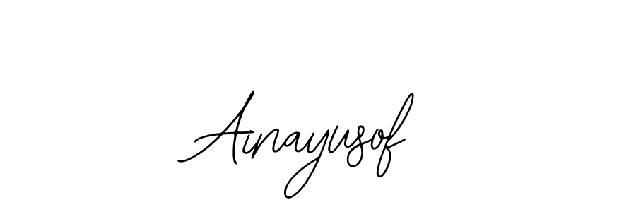 Once you've used our free online signature maker to create your best signature Bearetta-2O07w style, it's time to enjoy all of the benefits that Ainayusof name signing documents. Ainayusof signature style 12 images and pictures png