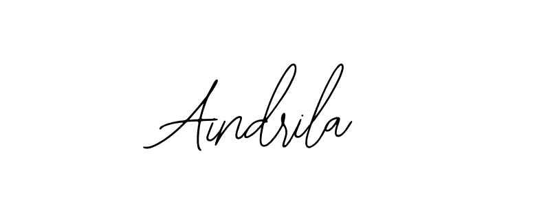 How to make Aindrila signature? Bearetta-2O07w is a professional autograph style. Create handwritten signature for Aindrila name. Aindrila signature style 12 images and pictures png