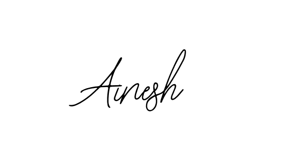 Make a beautiful signature design for name Ainesh. With this signature (Bearetta-2O07w) style, you can create a handwritten signature for free. Ainesh signature style 12 images and pictures png