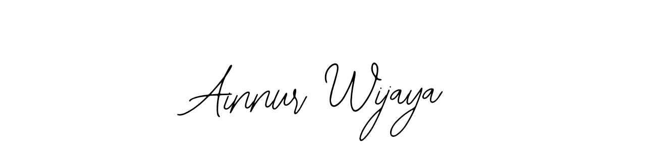 Ainnur Wijaya stylish signature style. Best Handwritten Sign (Bearetta-2O07w) for my name. Handwritten Signature Collection Ideas for my name Ainnur Wijaya. Ainnur Wijaya signature style 12 images and pictures png