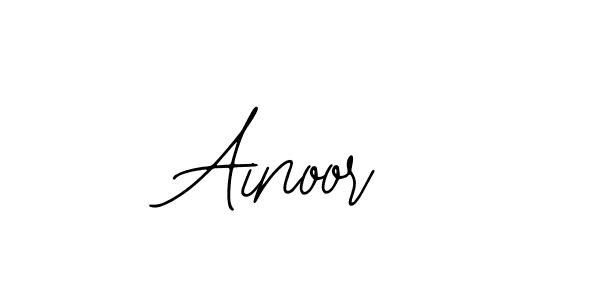 if you are searching for the best signature style for your name Ainoor. so please give up your signature search. here we have designed multiple signature styles  using Bearetta-2O07w. Ainoor signature style 12 images and pictures png