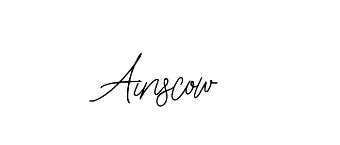 Create a beautiful signature design for name Ainscow. With this signature (Bearetta-2O07w) fonts, you can make a handwritten signature for free. Ainscow signature style 12 images and pictures png