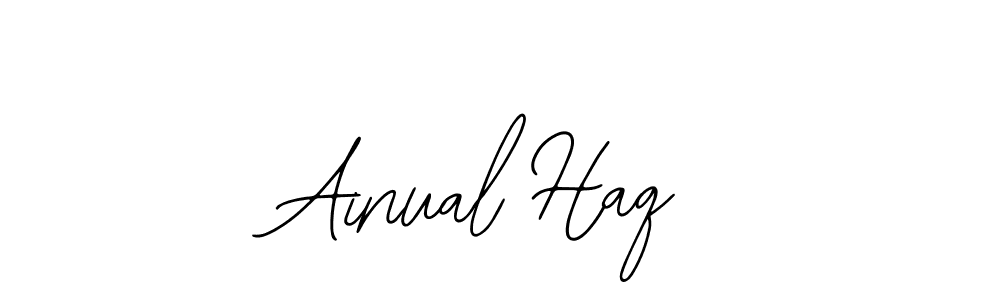 Ainual Haq stylish signature style. Best Handwritten Sign (Bearetta-2O07w) for my name. Handwritten Signature Collection Ideas for my name Ainual Haq. Ainual Haq signature style 12 images and pictures png