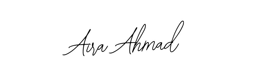 It looks lik you need a new signature style for name Aira Ahmad. Design unique handwritten (Bearetta-2O07w) signature with our free signature maker in just a few clicks. Aira Ahmad signature style 12 images and pictures png