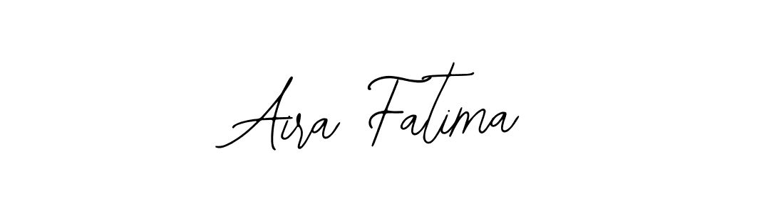Design your own signature with our free online signature maker. With this signature software, you can create a handwritten (Bearetta-2O07w) signature for name Aira Fatima. Aira Fatima signature style 12 images and pictures png