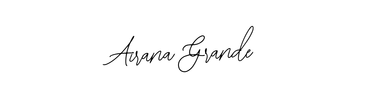 Bearetta-2O07w is a professional signature style that is perfect for those who want to add a touch of class to their signature. It is also a great choice for those who want to make their signature more unique. Get Airana Grande name to fancy signature for free. Airana Grande signature style 12 images and pictures png