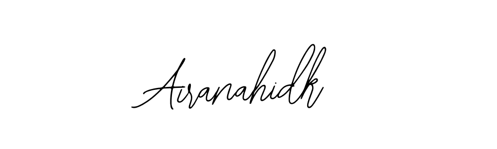 Once you've used our free online signature maker to create your best signature Bearetta-2O07w style, it's time to enjoy all of the benefits that Airanahidk name signing documents. Airanahidk signature style 12 images and pictures png