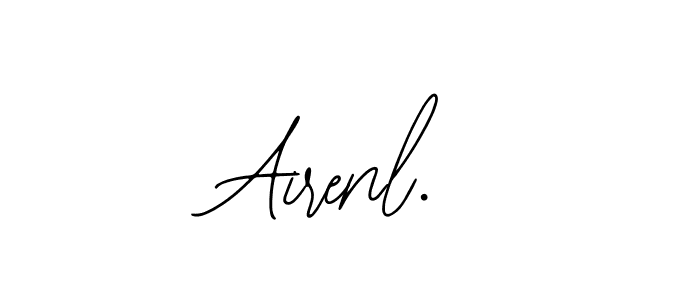 if you are searching for the best signature style for your name Airenl.. so please give up your signature search. here we have designed multiple signature styles  using Bearetta-2O07w. Airenl. signature style 12 images and pictures png