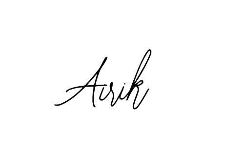 Airik stylish signature style. Best Handwritten Sign (Bearetta-2O07w) for my name. Handwritten Signature Collection Ideas for my name Airik. Airik signature style 12 images and pictures png