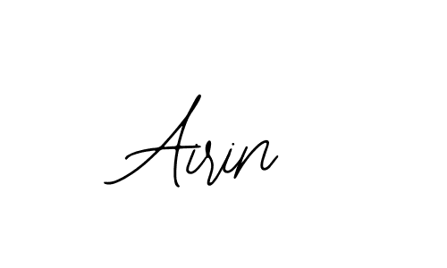 Use a signature maker to create a handwritten signature online. With this signature software, you can design (Bearetta-2O07w) your own signature for name Airin. Airin signature style 12 images and pictures png