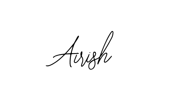 if you are searching for the best signature style for your name Airish. so please give up your signature search. here we have designed multiple signature styles  using Bearetta-2O07w. Airish signature style 12 images and pictures png