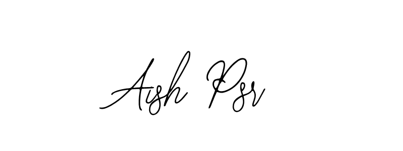 Create a beautiful signature design for name Aish Psr. With this signature (Bearetta-2O07w) fonts, you can make a handwritten signature for free. Aish Psr signature style 12 images and pictures png