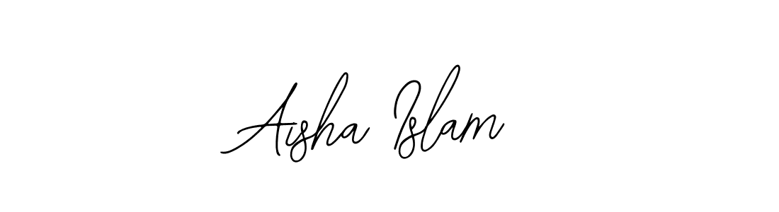 This is the best signature style for the Aisha Islam name. Also you like these signature font (Bearetta-2O07w). Mix name signature. Aisha Islam signature style 12 images and pictures png