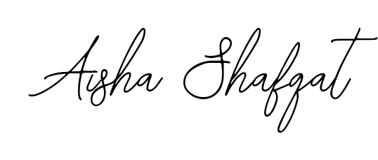 It looks like you need a new signature style for name Aisha Shafqat. Design unique handwritten (Bearetta-2O07w) signature with our free signature maker in just a few clicks. Aisha Shafqat signature style 12 images and pictures png