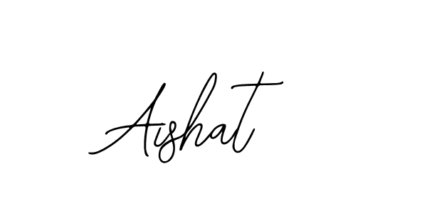 You should practise on your own different ways (Bearetta-2O07w) to write your name (Aishat) in signature. don't let someone else do it for you. Aishat signature style 12 images and pictures png