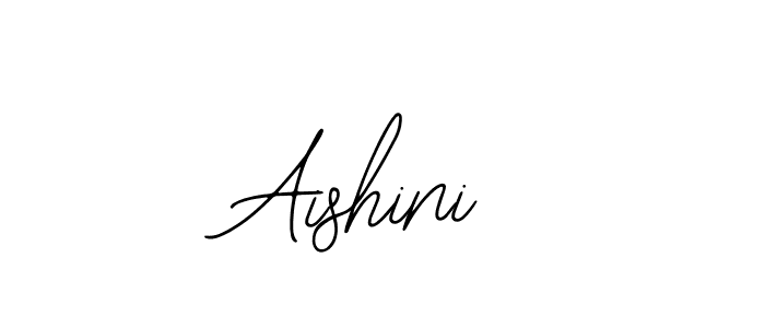 How to make Aishini name signature. Use Bearetta-2O07w style for creating short signs online. This is the latest handwritten sign. Aishini signature style 12 images and pictures png