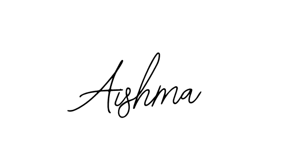 The best way (Bearetta-2O07w) to make a short signature is to pick only two or three words in your name. The name Aishma include a total of six letters. For converting this name. Aishma signature style 12 images and pictures png