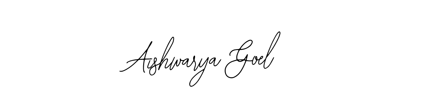 Make a beautiful signature design for name Aishwarya Goel. Use this online signature maker to create a handwritten signature for free. Aishwarya Goel signature style 12 images and pictures png