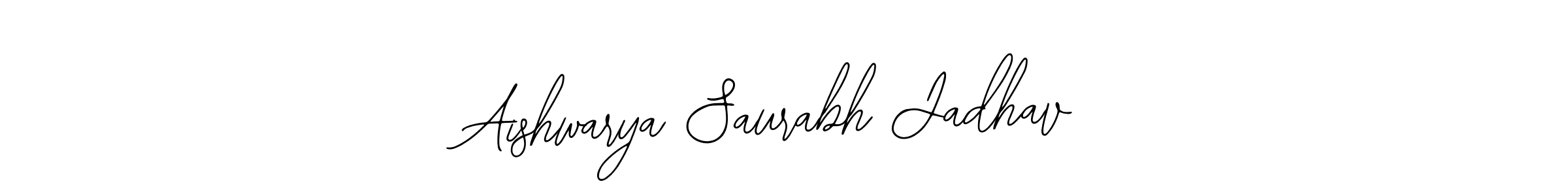 It looks lik you need a new signature style for name Aishwarya Saurabh Jadhav. Design unique handwritten (Bearetta-2O07w) signature with our free signature maker in just a few clicks. Aishwarya Saurabh Jadhav signature style 12 images and pictures png